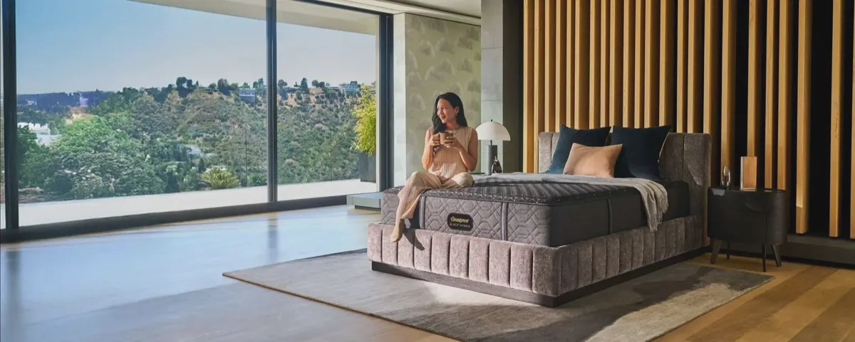 Beautyrest mattress in a bedroom setting