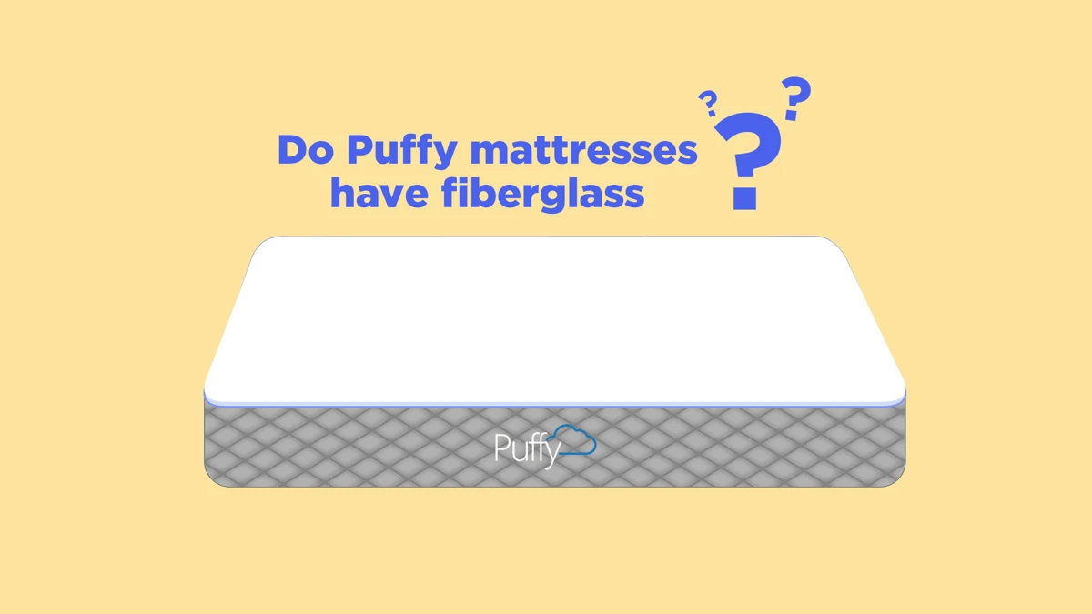 Diagram showing the layered construction of a mattress fire barrier