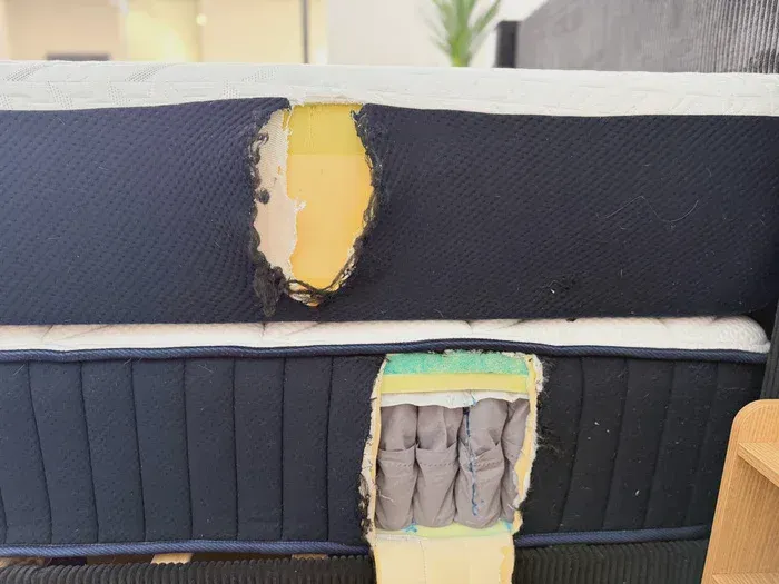 Inner foam and coil layers of the Nectar and DreamCloud compared