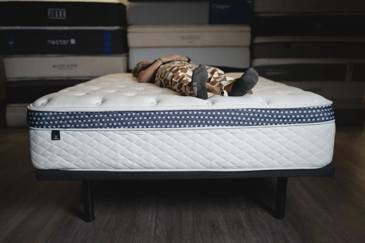 WinkBed mattress with sleeper