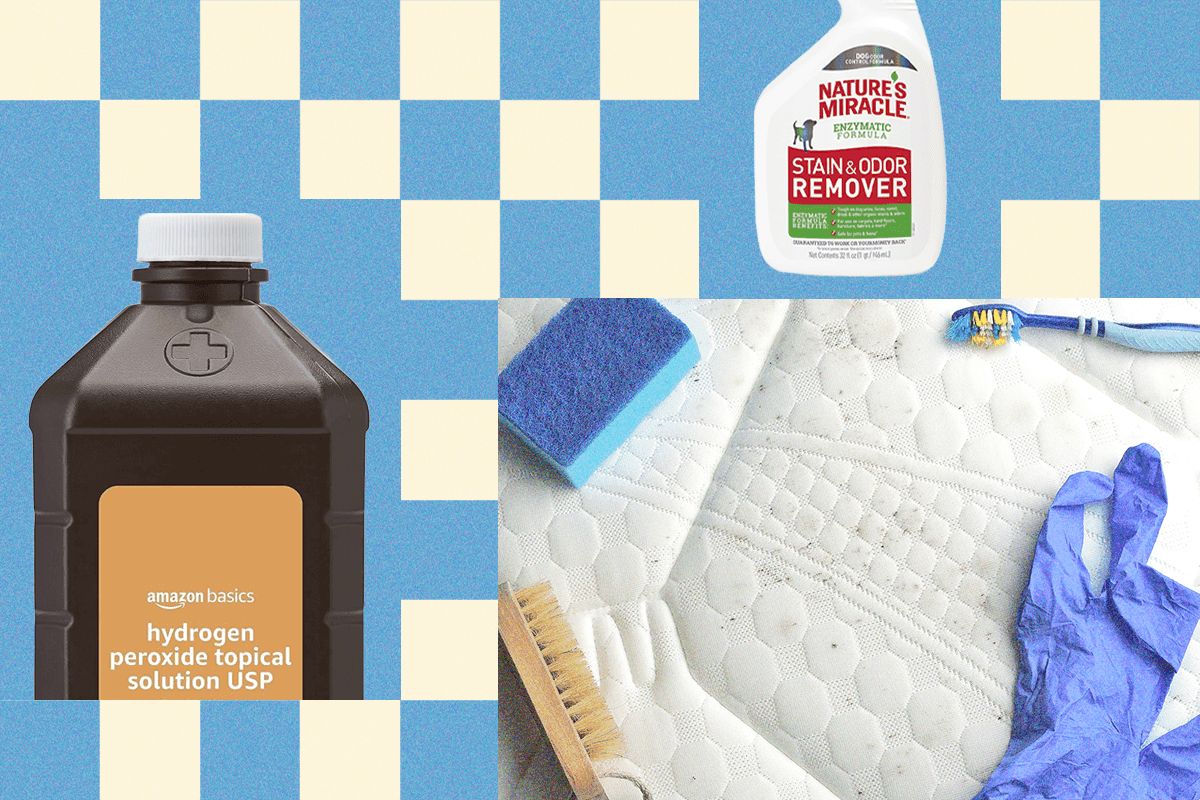 How to Clean Sweat Stains From a Mattress (4-Step Hydrogen Peroxide Method)