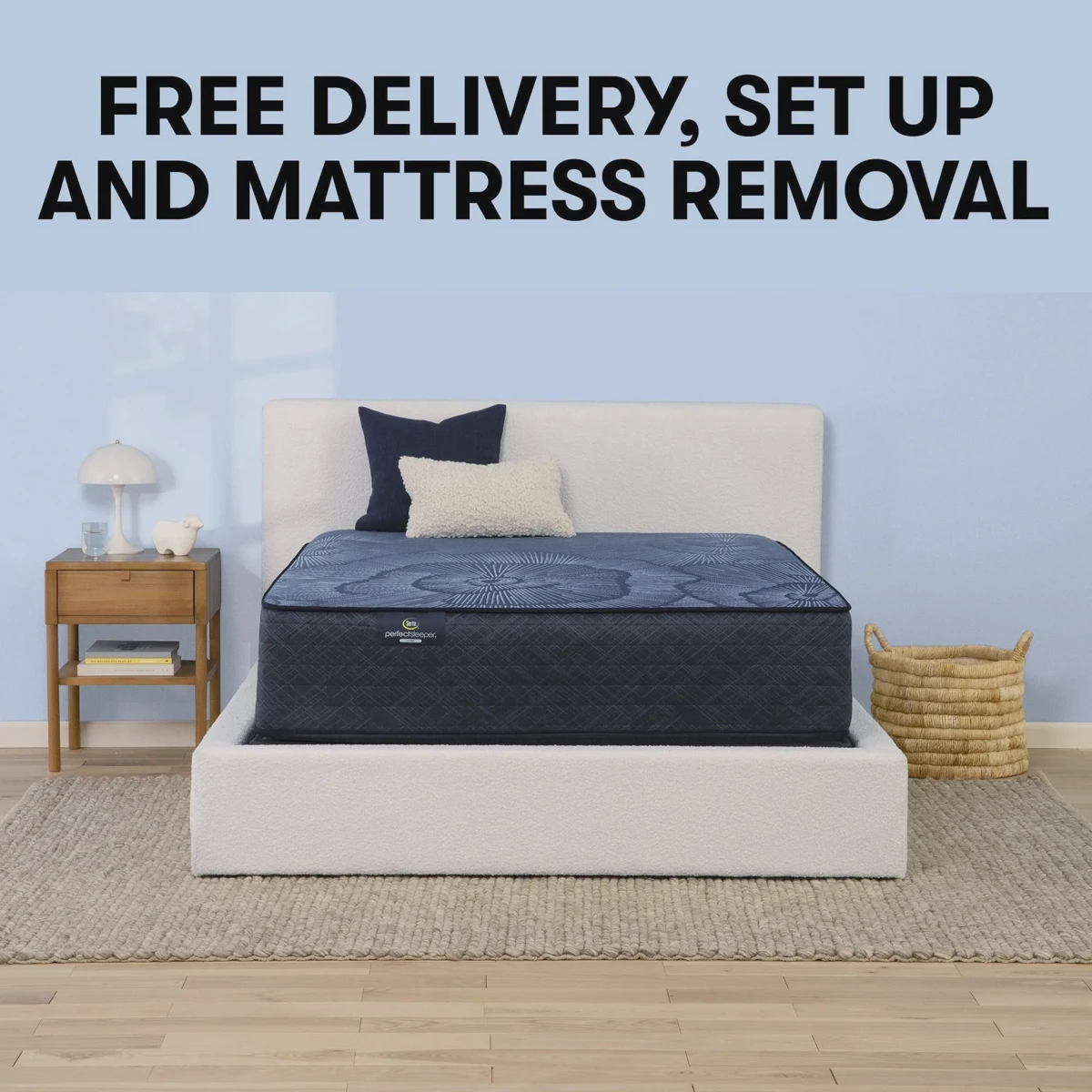 Serta Perfect Sleeper Radiant Rest 14-inch hybrid mattress cutaway view