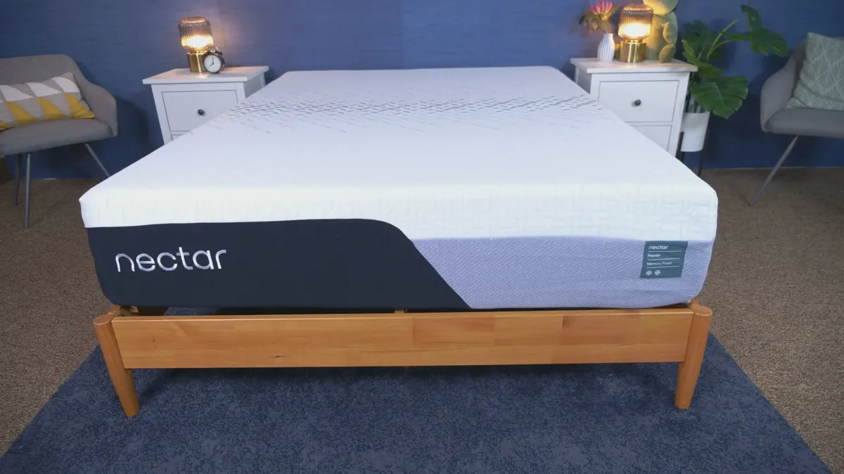 Nectar Premier memory foam mattress front view
