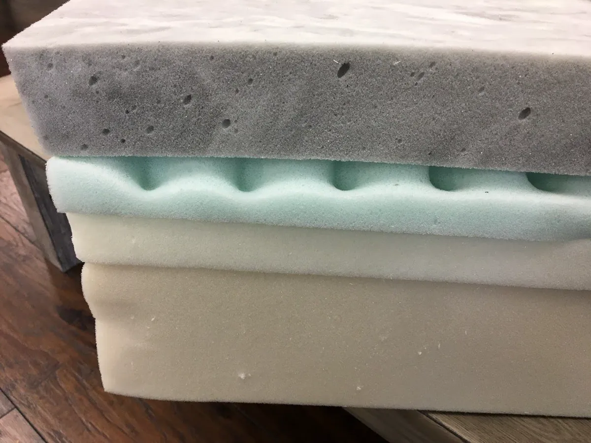 Tulo mattress internal foam layer construction