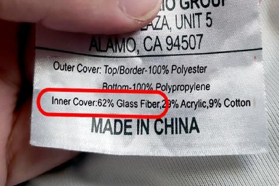 You should read the mattress label carefully