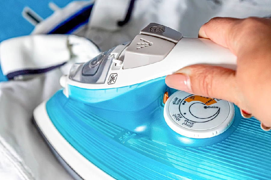 Ironing can help tackle the problem