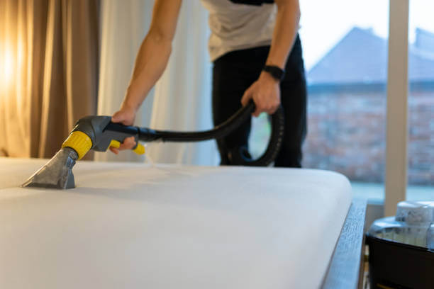 Clean the Milliard fiberglass mattress by spot.
