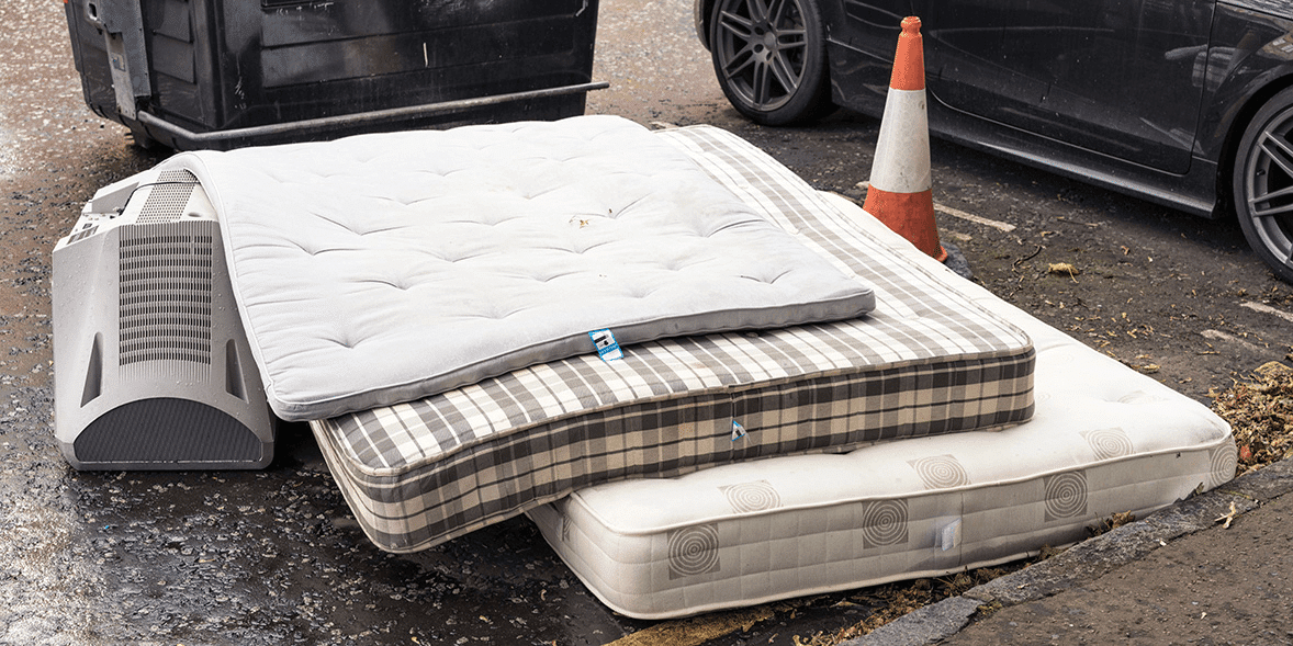 The old mattresses will be completely removed by the mattress firm