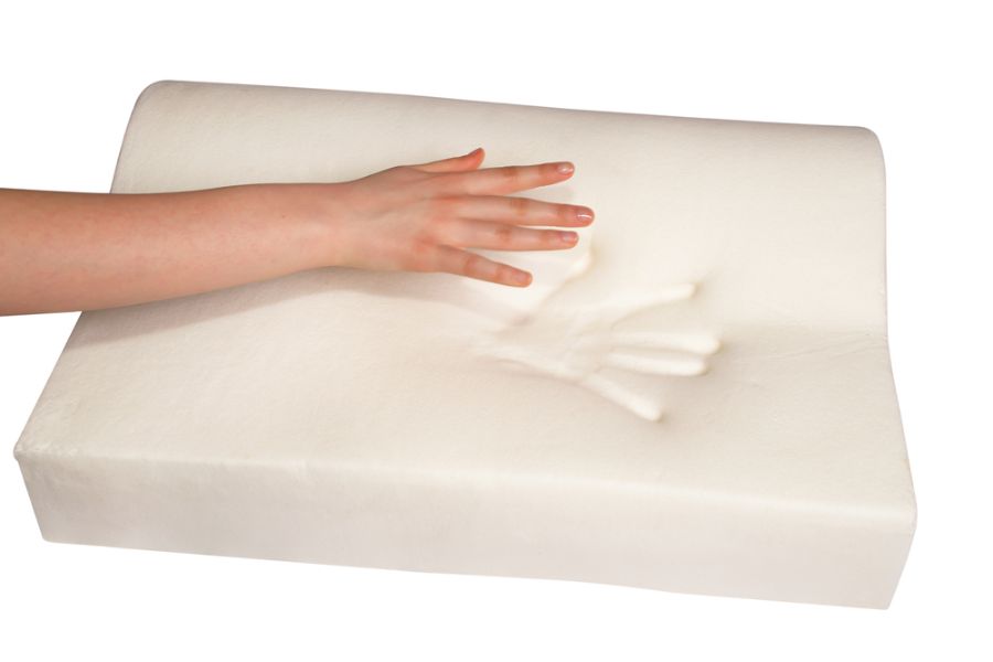 pillows made of memory foam so stiff
